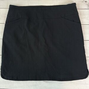 Juniper + Lime Women's Extra Large Black Stretch Skort Tennis Pickleball Summer